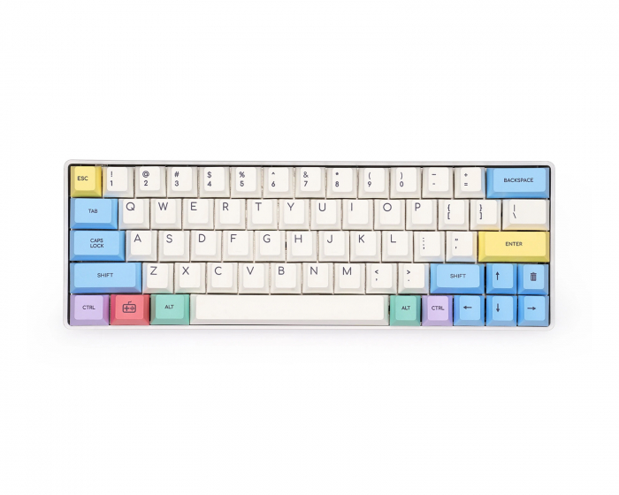 KBDfans Chalk PBT Keycaps 126 Keys ANSI [Cherry Profile]