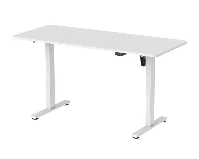 MaxMount Höhenverstellbarer Schreibtisch (1400X700) - Weiß
