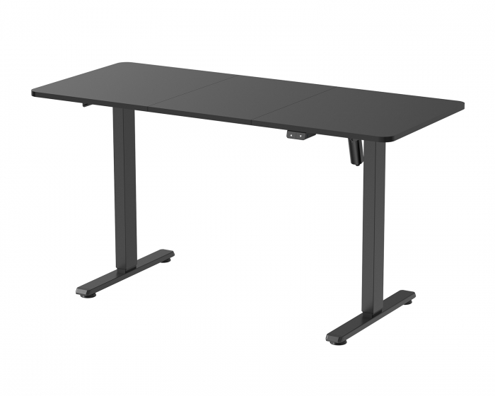 MaxMount Höhenverstellbarer Schreibtisch (1400X700) - Schwarz