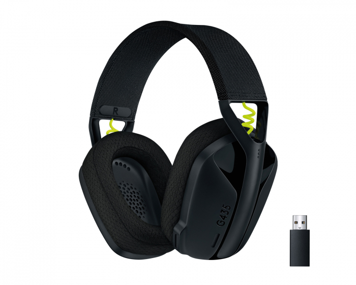 Logitech G435 Lightspeed Wireless Gaming-Headset - Schwarz
