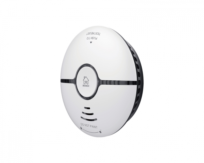 Deltaco Smart Home WiFi Rauchmelder - Weiß