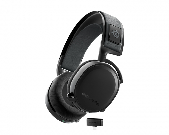 SteelSeries Arctis 7+ Kabellos Gaming-Headset - Schwarz