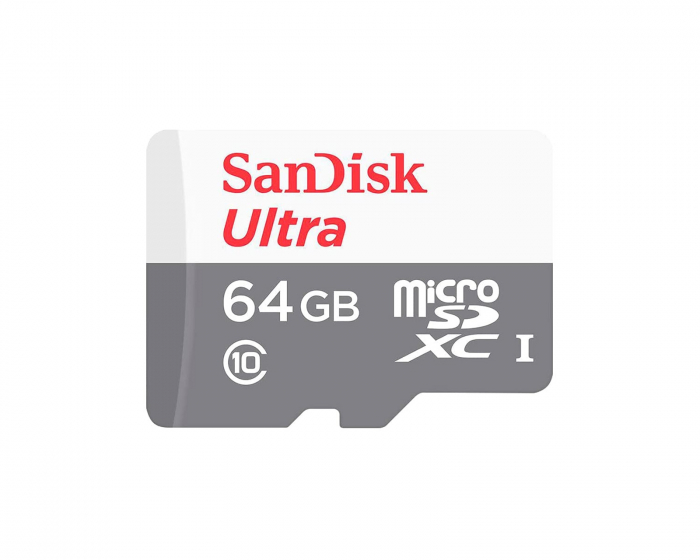 SanDisk Speicherkarte Ultra microSDHC microSDXC UHS-I card 100MB/s - 64GB