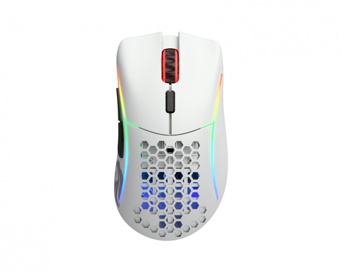 Glorious Model D- Wireless Gaming-Maus - Weiß