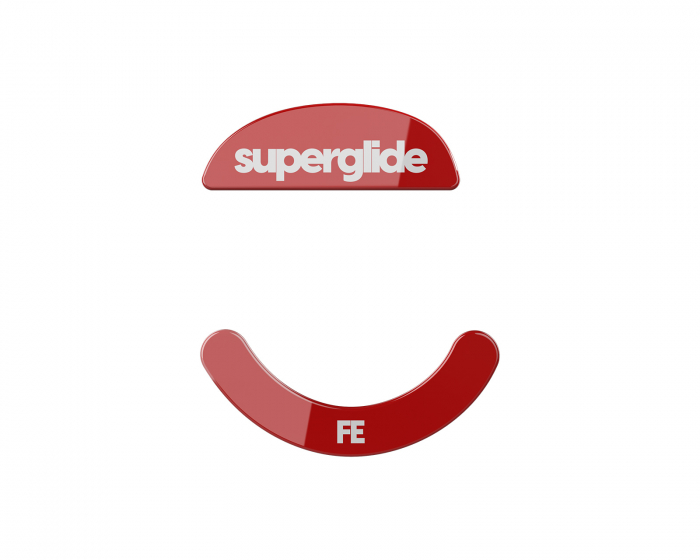 Superglide Glass Skates für Pulsar Xlite/V2/V2 Mini/V3 - Rot