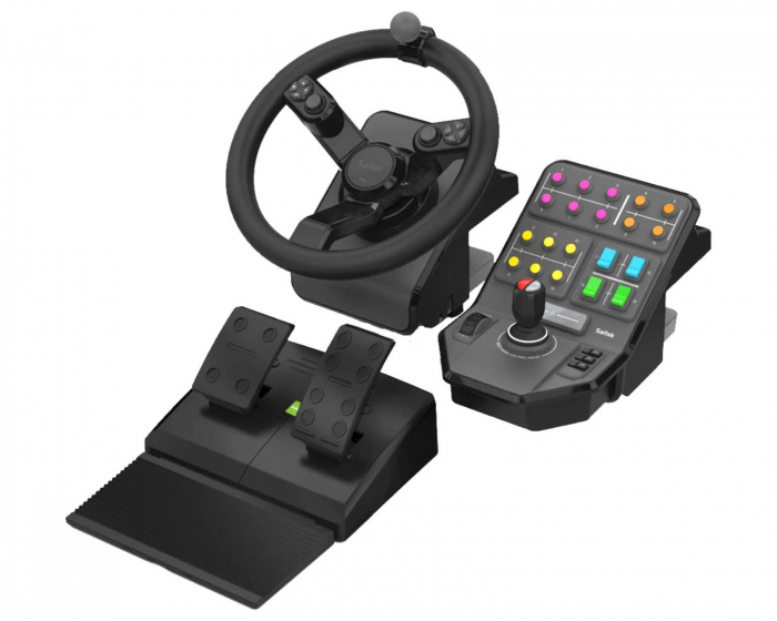 Logitech Saitek Heavy Equipment Bundle Farm Sim Controller