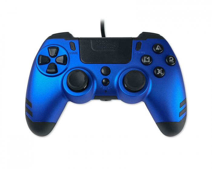 Steelplay MetalTech Wired Controller PS4/PC - Blau