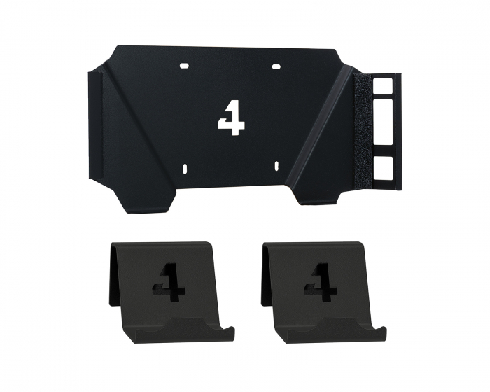 4mount Wandhalterung Bundle für PS4 Pro - Schwarz
