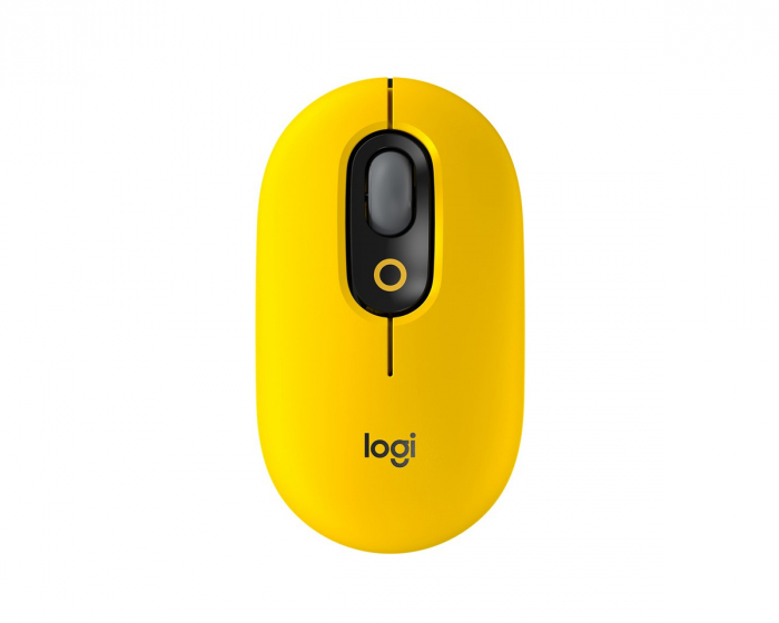 Logitech POP Mouse Wireless Gaming-Maus - Gelb