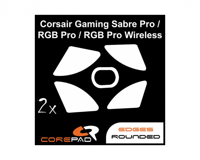 Corepad Skates für Corsair Sabre Pro/RGB Pro/RGB Pro Wireless
