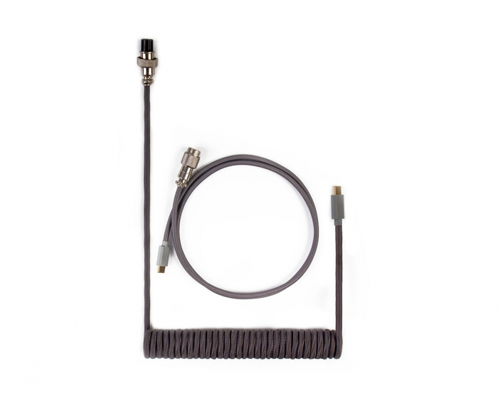 Keychron Custom Coiled Aviator Cable USB-C - Grau