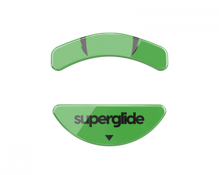 Superglide Glas Skates für Razer Viper Mini - Grün