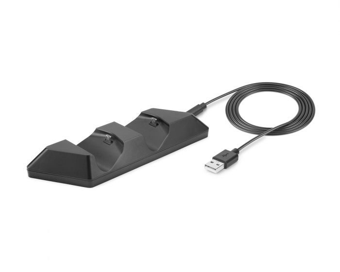 Subsonic Dual Charging Dock für PS4 Controller - Schwarz Ladestation