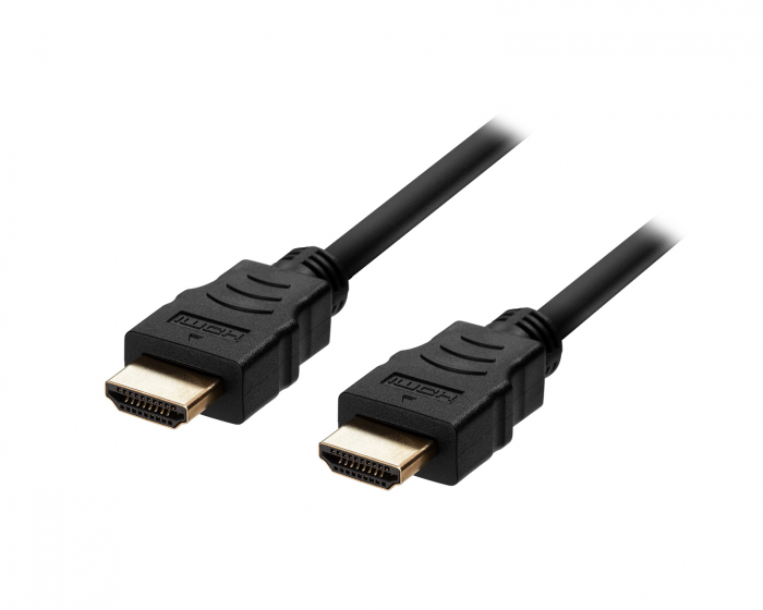 Deltaco Ultra High Speed HDMI kabel 2.1 - Schwarz - 1m