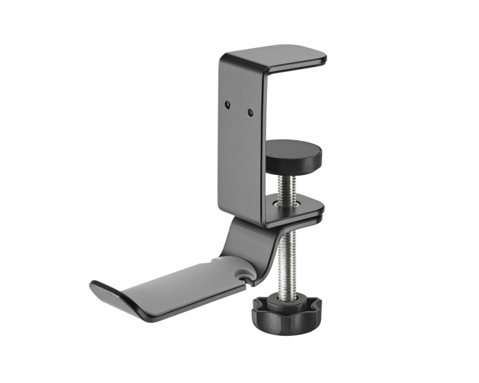 MaxMount Clamp-On Headset Stand - Kopfhöreraufhängung - Schwarz