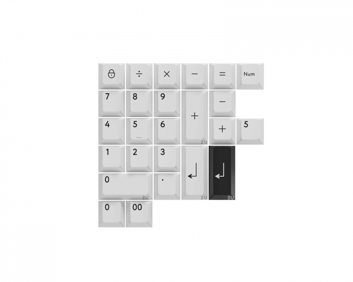 KBDfans PBTfans BoW Numpad kit