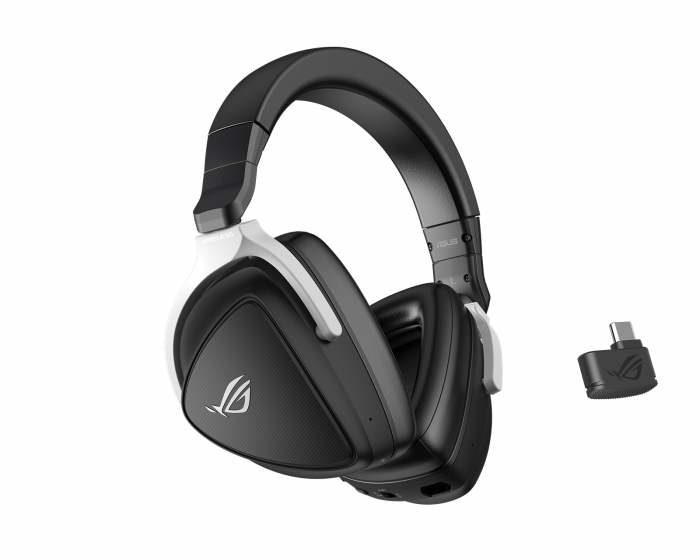 Asus ROG Delta S Kabellose Gaming Headset (PC/PS5/Switch) - Schwarz/Weiß
