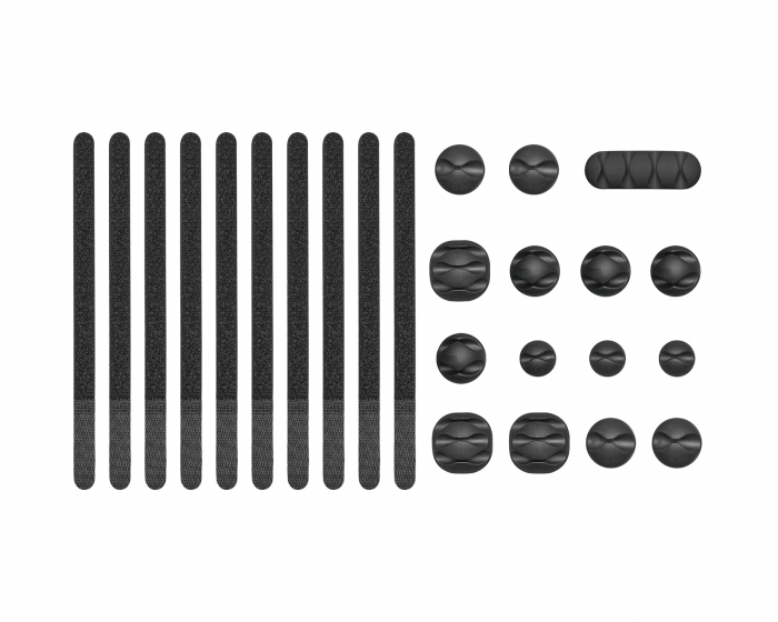 MaxMount Kabelmanagement-Kit - Kabelhalter & Kabelbinder