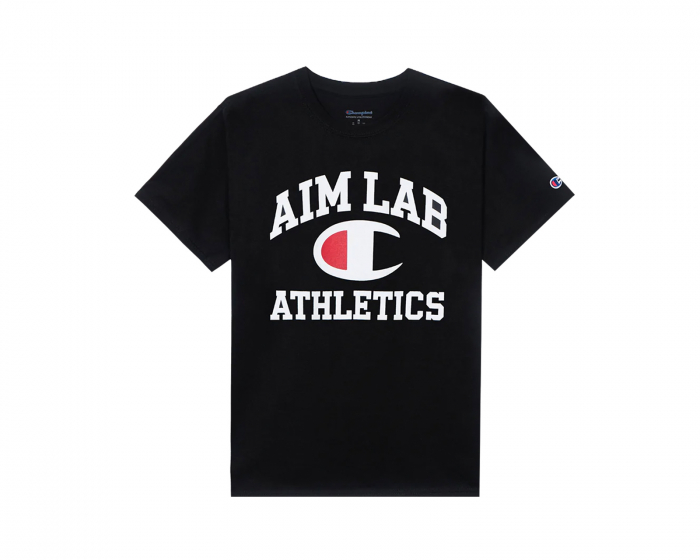 Aim Lab x Champion - Schwarz T-Shirt - Small