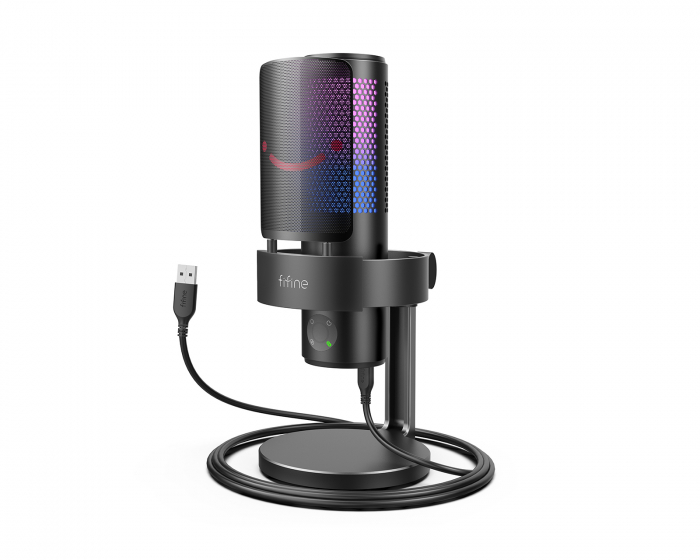 Fifine AMPLIGAME A9 USB Gaming Mikrofon RGB - Schwarz