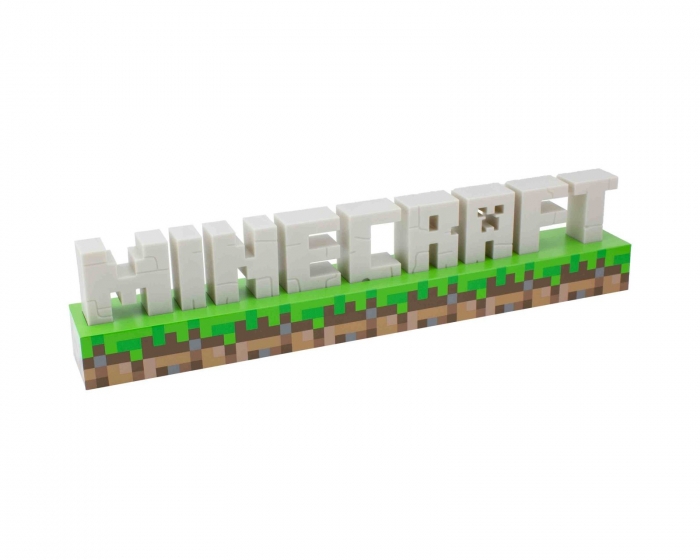 Paladone Minecraft Logo Light - Minecraft Leuchte