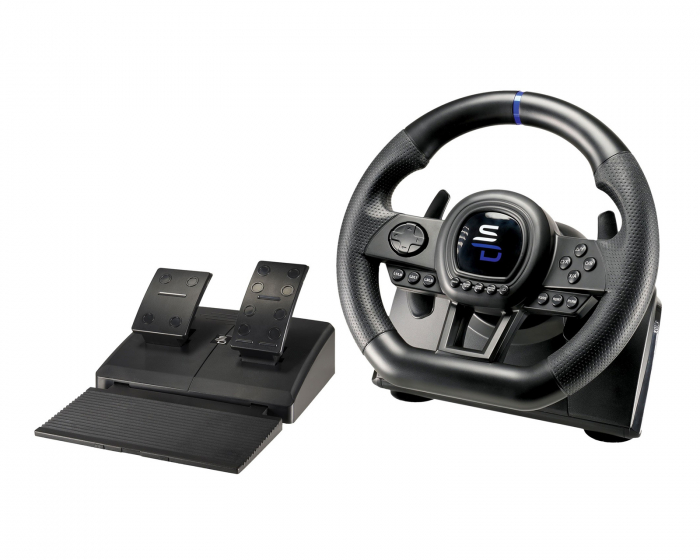 Subsonic Superdrive SV650 Racing Wheel - Lenkrad und Pedalset für PC/Xbox/PS4/Switch