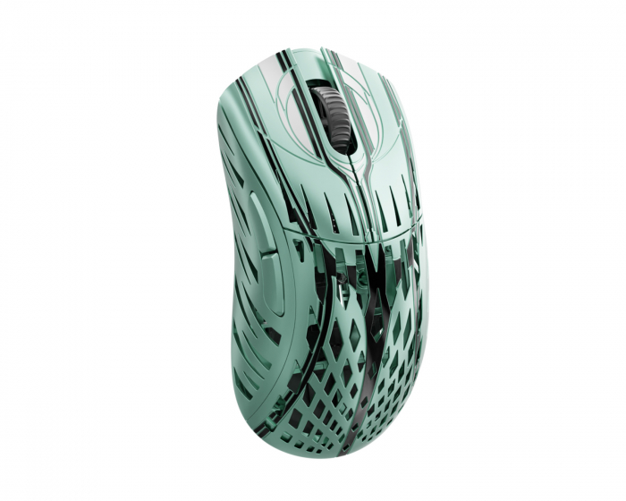 Pwnage Stormbreaker Magnesium Wireless Gaming-Maus - Grün 