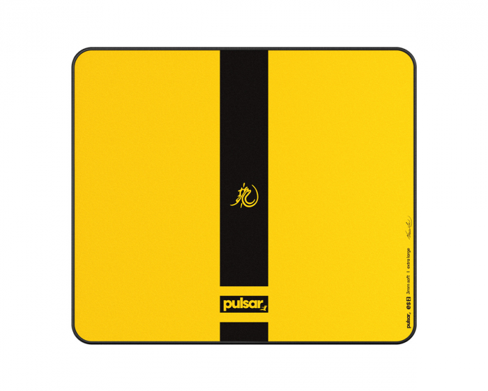 Pulsar ES2 Gaming Mauspad - Bruce Lee Limited Edition - XL - Gelb
