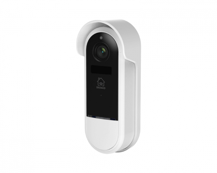 Deltaco Smart Home WiFi-Türklingel mit HD-Kamera IP65 