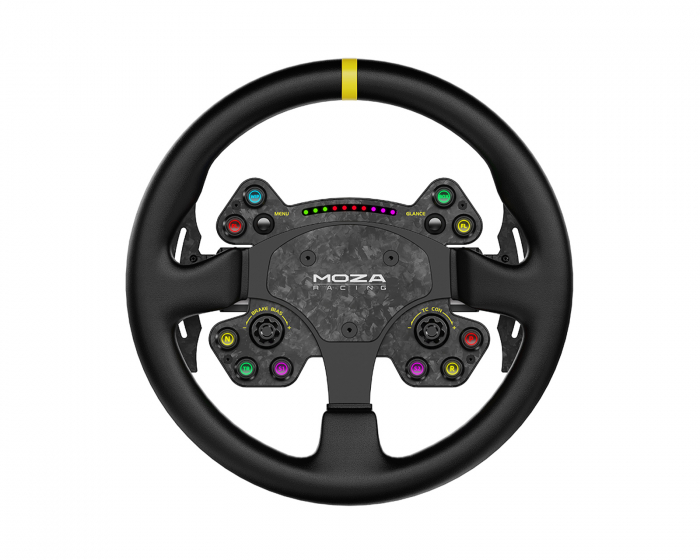 Moza Racing RS v2 Steering Wheel Round Leather - 33cm Lenkrad