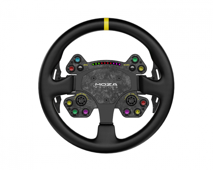 RS v2 Steering Wheel Round Leather - 33cm Lenkrad