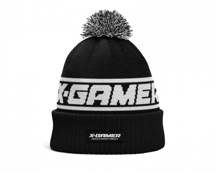 X-Gamer Beanie - Mütze - Schwarz