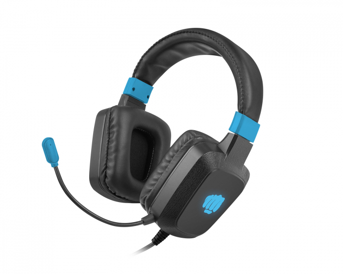 Fury Raptor Stereo Gaming-Headset RGB - Schwarz/Blau