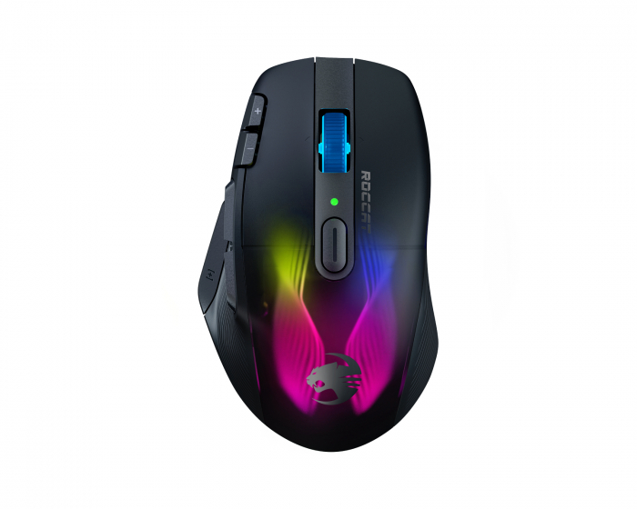 Roccat Kone XP Air Kabellose Gaming-Maus mit Ladestation - Schwarz