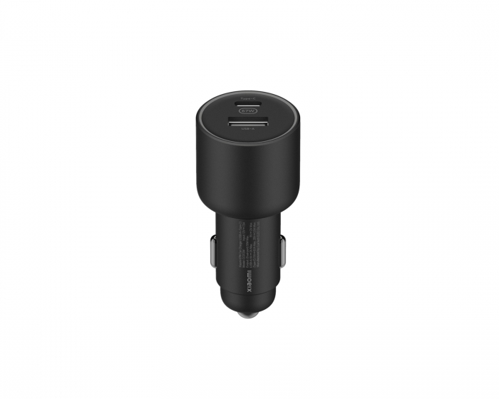 Xiaomi Mi 67W Dual-Port Car Charger (USB-A + Type-C) - Schwarz Autoladegerät 