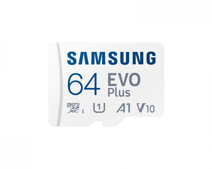 Samsung EVO Plus microSDXC 64GB & SD adapter - Speicherkarte