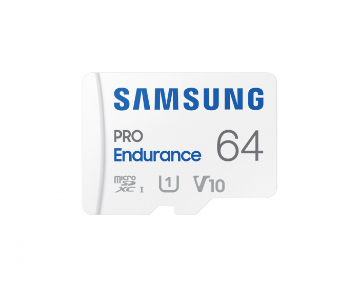 Samsung PRO Endurance microSDXC 64GB & SD Adapter - Speicherkarte