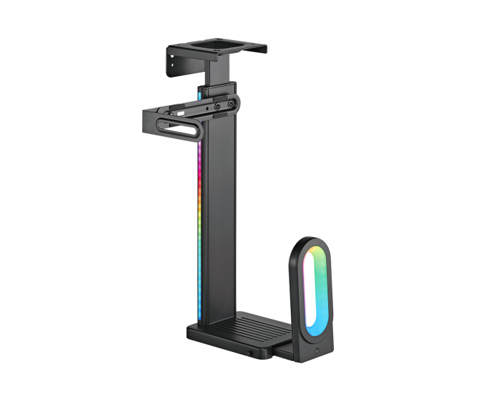 MaxMount PC Halterung Schreibtisch/Wand mit RGB