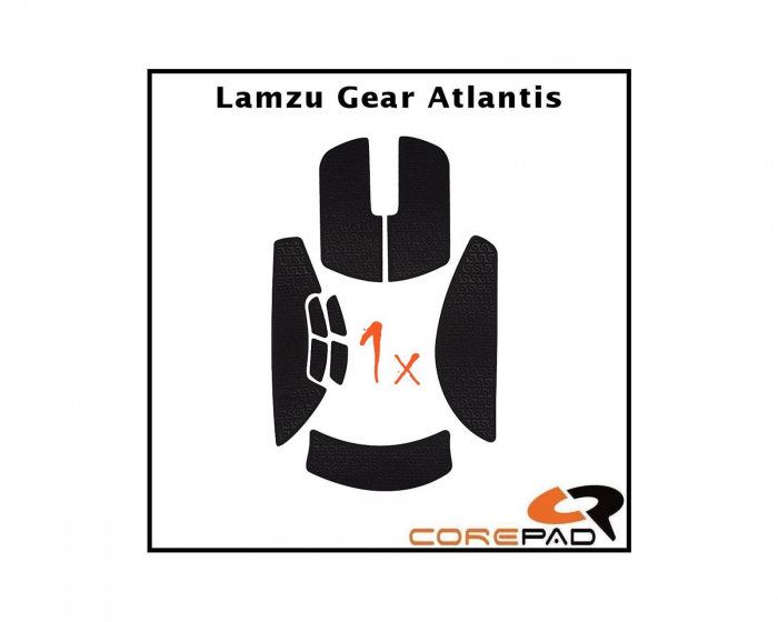 Corepad Soft Grips für Lamzu Atlantis - Blau