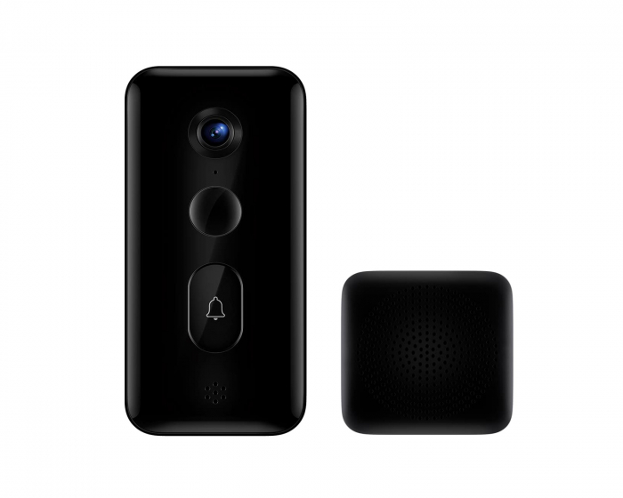 Xiaomi Smart Doorbell 3 WiFi - Smart Türklingel mit Kamera- Schwarz
