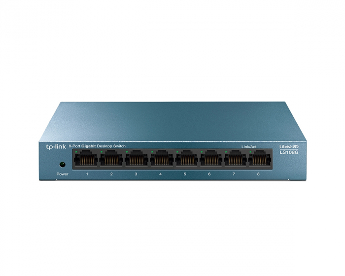 TP-Link LS108G Netzwerkswitch 8-Ports Unmanaged, 10/100/1000Mbps
