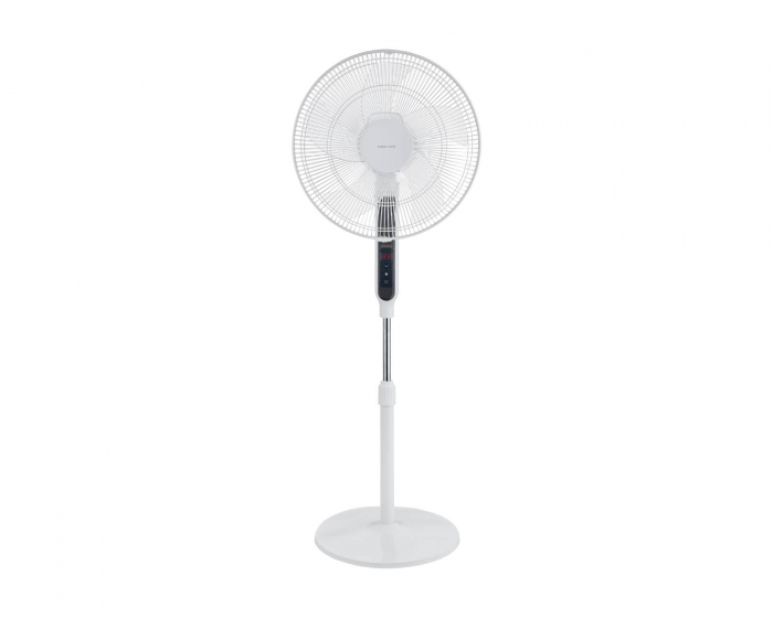 Nordic Home Culture Bodenventilator 400mm - geräuscharm - Weiß