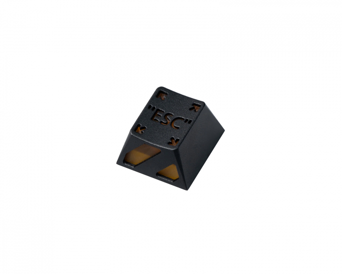 Keychron ESC Aluminum Alloy Artisan Keycap - Schwarz/Orange