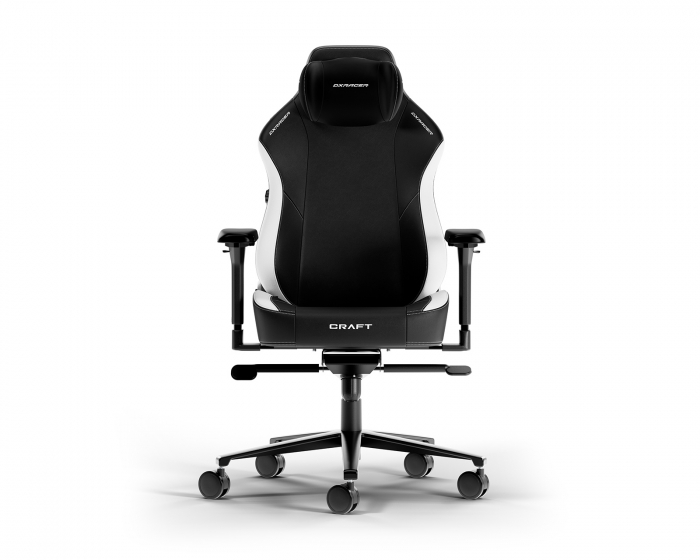 DXRacer CRAFT L Schwarz & Weiß EPU Leder