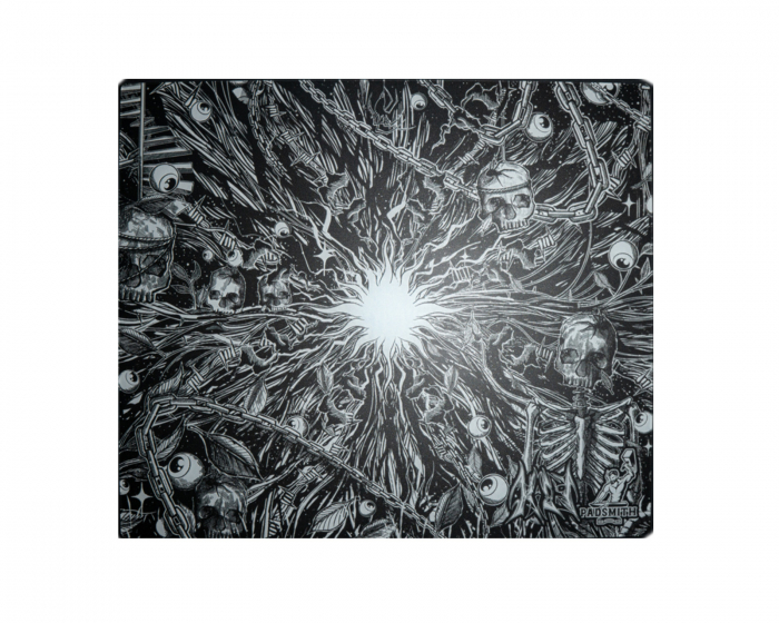 Padsmith Striker Series - Dark Chaos: Kalei Limited Edition Glas-Mauspad