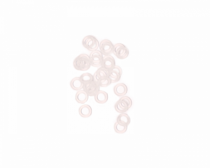 MaxCustom O-Ringe Schaltdämpfer – Transparent (108 Stück)
