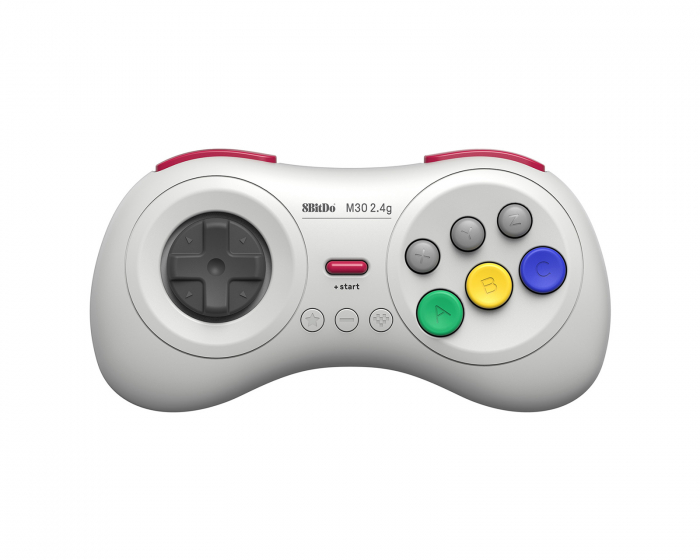 8Bitdo M30 2.4G Wireless Gamepad - Wireless Controller - Weiß