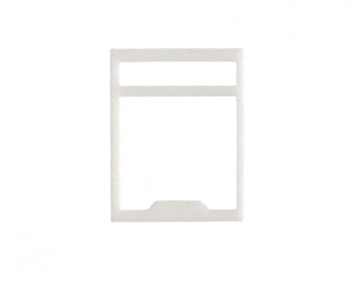 MaxCustom Schalterfolie EVA 0,3 mm – Weiß (120pcs)