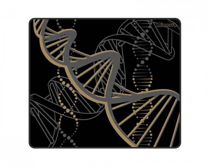 X-raypad Minerva DNA Gaming-Mauspad - Gold - XL