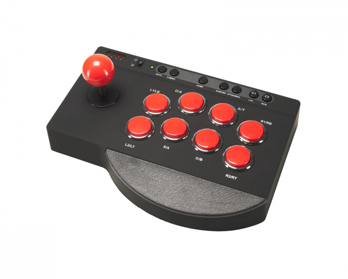 Subsonic Arcade Stick für Switch/Xbox/PS4/PC - Schwarz